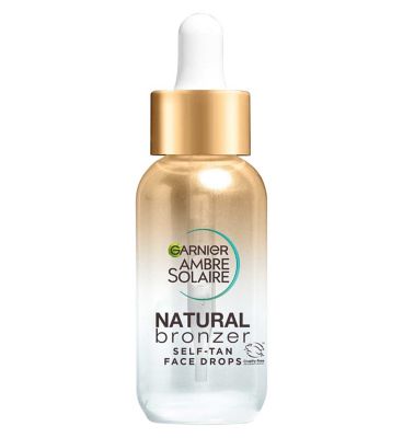 Face Tan Serum Natural Bronzer Self-Tan Face Drops