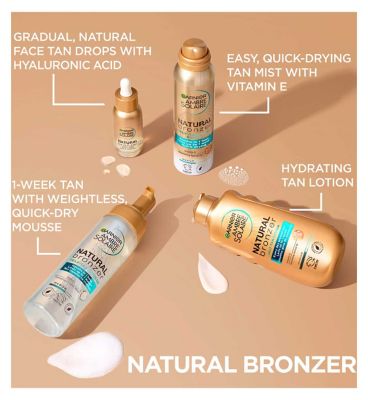 Face Tan Serum Natural Bronzer Self-Tan Face Drops (5)