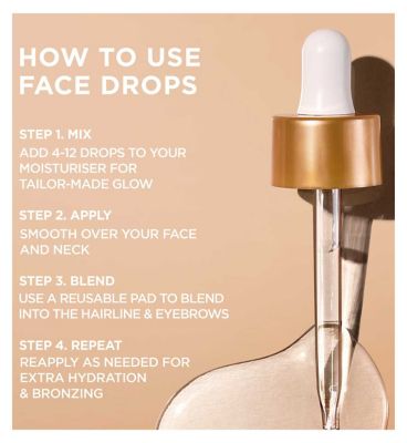 Face Tan Serum Natural Bronzer Self-Tan Face Drops (7)