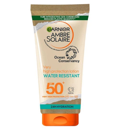 Garnier Ambre Solaire SPF 50+ Water Resistant High Protection Lotion 175ml