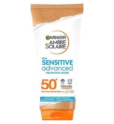 Garnier Ambre Solaire SPF 50+ Sensitive Advanced Sun Protection Cream 175ml