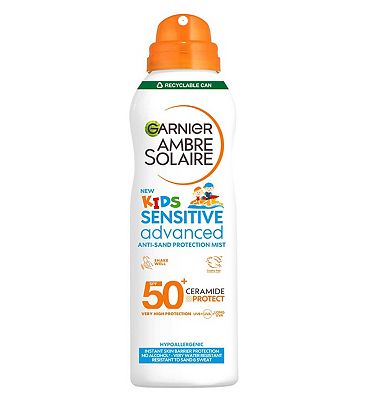 Garnier Ambre Solaire SPF 50+ Sensitive Advanced Kids Anti-Sand Mist 150ml