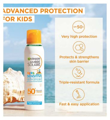 Kids Sensitive Advanced SPF50+ Anti-Sand Protection Mist (8)