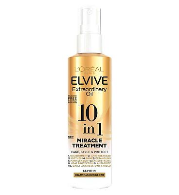 L'Oreal Paris Elvive Extraordinary Oil 10-in-1 Miracle Treatment Leave-In Spray 150ml