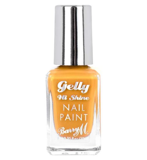 Barry M Gelly Hi Shine Nail Paint Sunflower 10ml