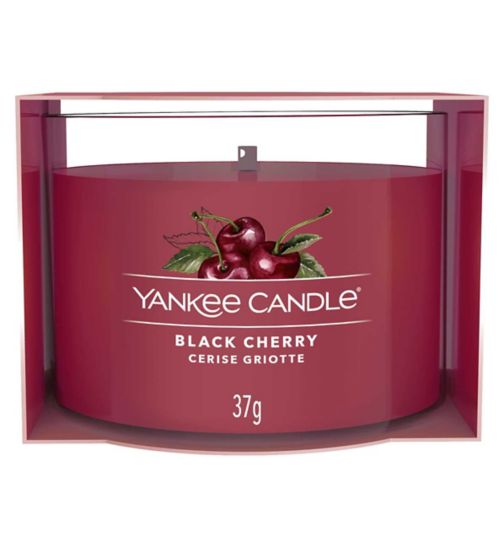 Yankee Candle Filled Votive Candle Black Cherry 37g