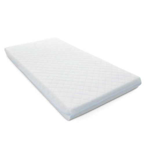 Ickle Bubba Pocket Sprung Cot Bed Mattress 140 x 70cm - White Pocket