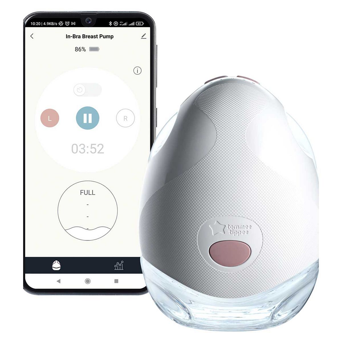 Tommee Tippee Made For Me Single Electric Wearable Breast Pump
