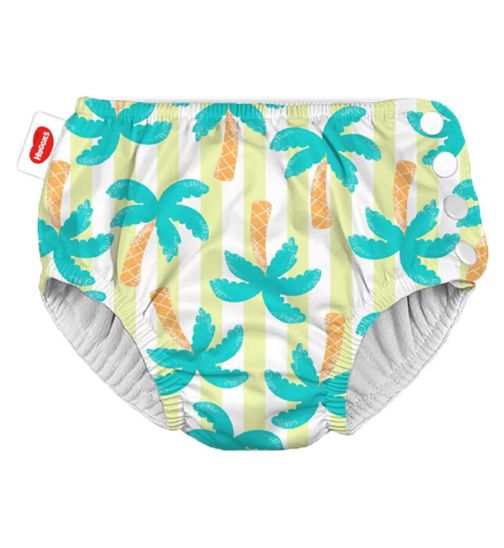 Huggies Little Swimmers Reusable Swim Nappy - Size 3-4 (12-15kg) - Tropical Trees