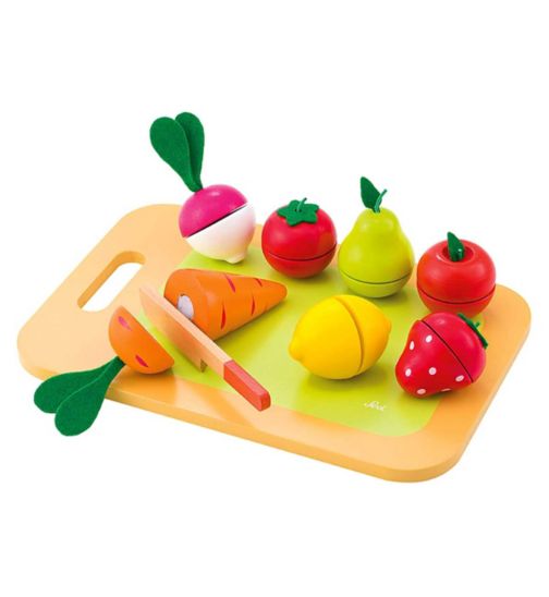 Sevi Wooden Chopping-Board Fruits & Vegetables