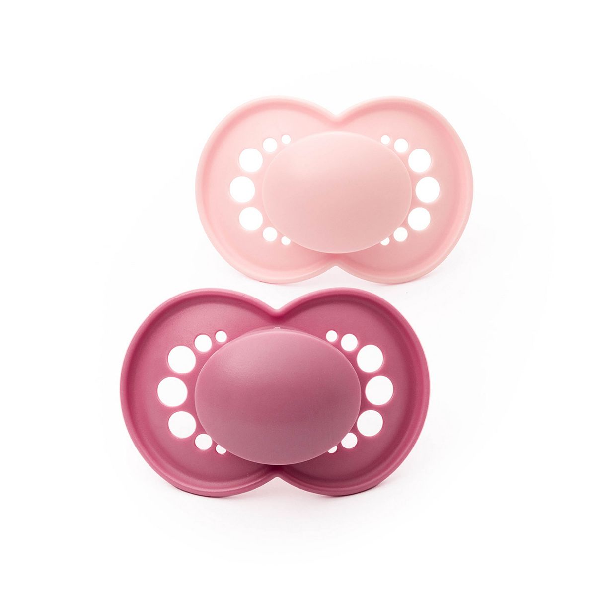 MAM Original 6+ Months 2 Pack - Plain Pink