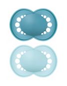 MAM Original 16+ Months 2 Pack - Plain Blue