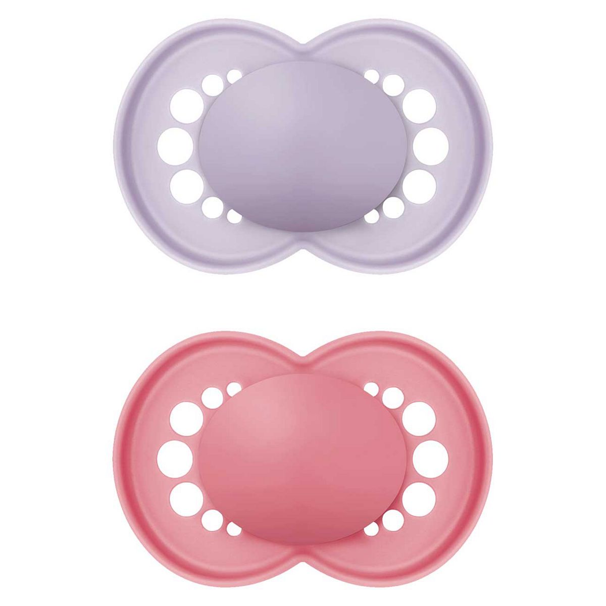 Mam Original 16+ Months 2 Pack - Plain Pink