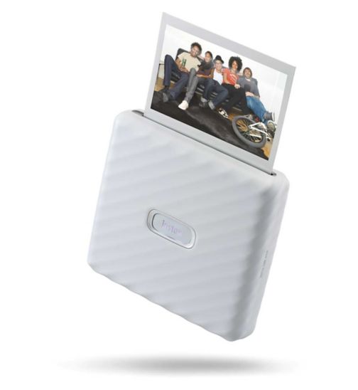Fujifilm Instax Square Link Wireless Smartphone Photo Printer(20 Shots) -  White