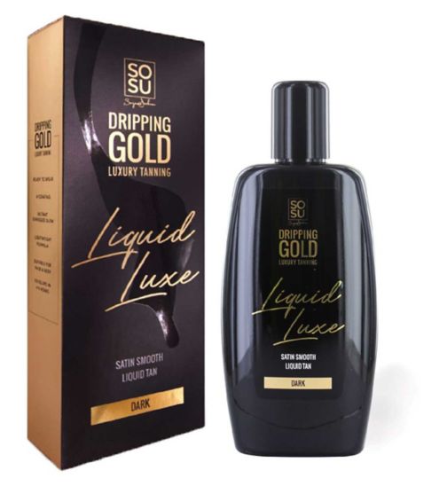 SOSU Dripping Gold Liquid Tan Dark 150ml