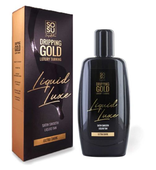 SOSU Dripping Gold Liquid Tan Ultra Dark 150ml