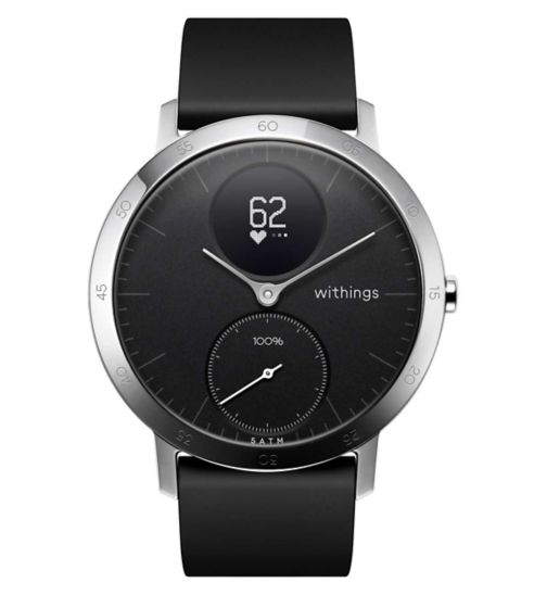 Withings Steel HR hybrid smartwatch (40mm Black)