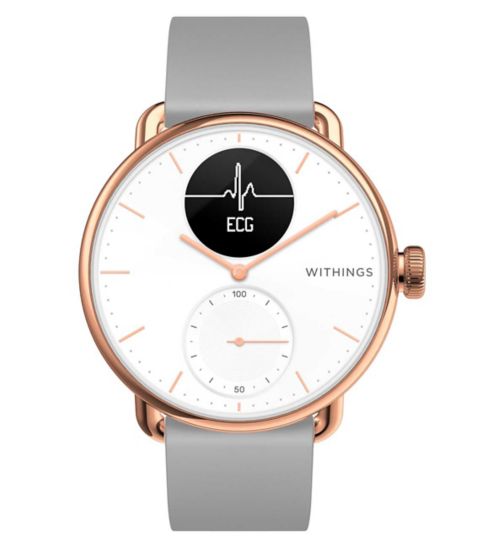 Withings Scanwatch (38mm Rose Gold White)