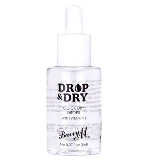 Barry M Drop & Dry Quick Dry Drops 8ml.