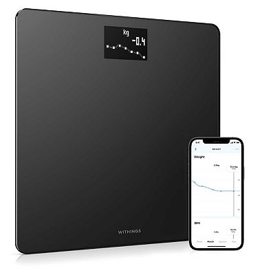 Withings - Body Weight & BMI Wi-Fi Smart Scale - White