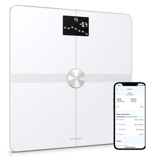 Withings Body + - Body Composition Wi-Fi Smart Scale (White)