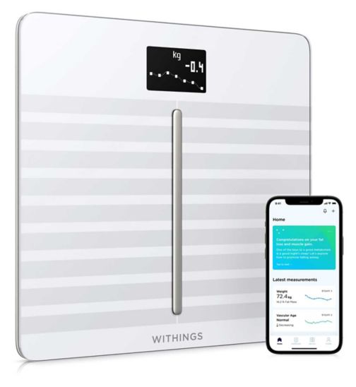 Withings Body Cardio - Heart Health & Body Composition Wi-Fi Smart Scale (White)