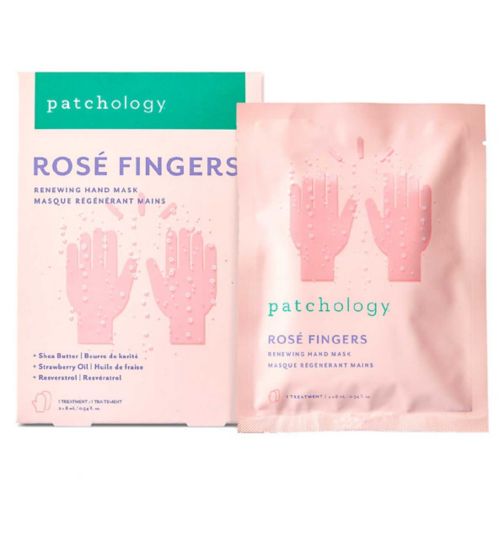 Patchology Rosé Fingers Renewing Hand Mask