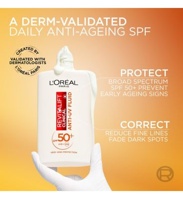 L’Oréal Paris Revitalift Clinical SPF 50+ Invisible UV Fluid, UV Protection, 50ml (3)