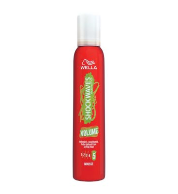 Wella Shockwaves Volume Mousse 200ml