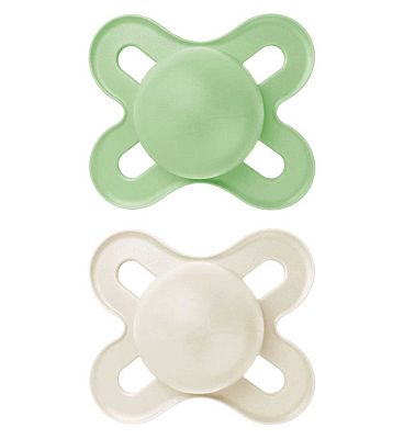 MAM Start 0-2 Months Soother 2 Pack - Plain Unisex