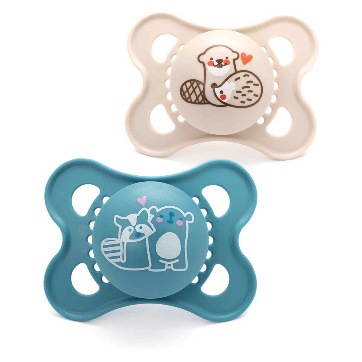 Mam Original 0-6 Months 2 Pack - Blue