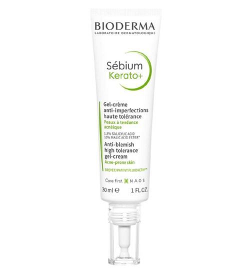 Bioderma Sebium Kerato+ 30ml anti-blemish gel cream for acne prone skin 30ml