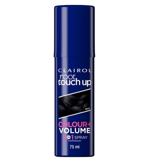 Clairol Root Touch Up 2 In 1 Spray Black 75ml