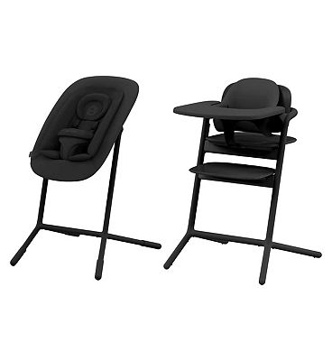 Cybex Lemo Highchair 4in1 Set - Stunning Black