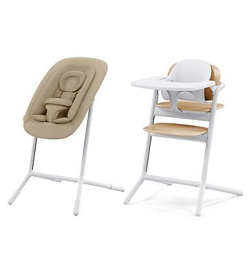 Cybex Lemo Highchair 4in1 Set - Sand White