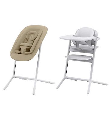Cybex Lemo Highchair 4in1 Set - All White - Boots