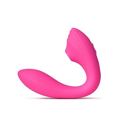 So Divine Pearl Vibe 2in1 G-spot & Clitoral Suction Stimulator Pink