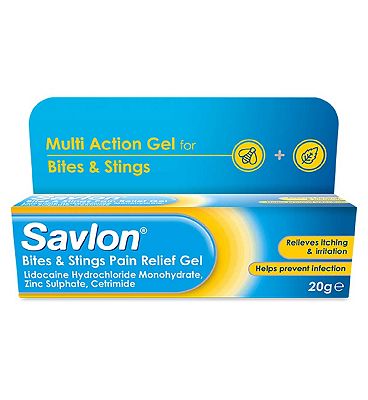 Savlon Bites & Stings Pain Relief Gel - 20g