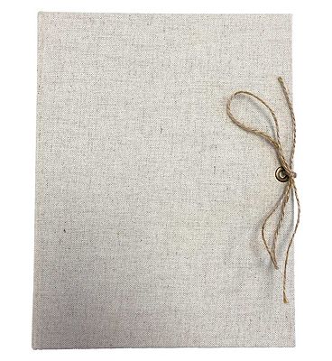 Home Collection Linen tie up Album