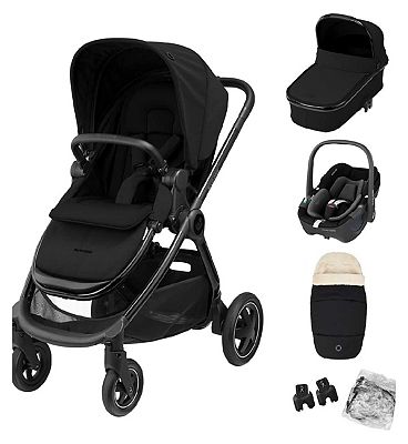 Maxi-Cosi Adorra Luxe Travel System Twillic Black