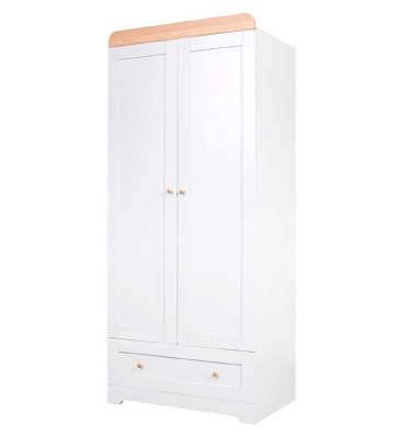 Tutti Bambini Rio Wardrobe - Dove Grey/Oak