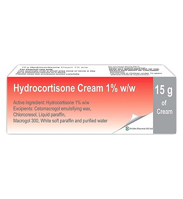 Hydrocortisone Cream 1% w/w - 15g