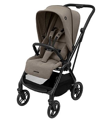 Image of Maxi-Cosi Leona Luxe Compact Stroller Twillic Truffle