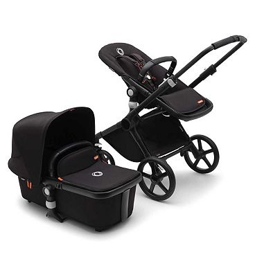 Bugaboo Fox Cub Complete Full Size All Terrain pushchair Black/Midnight Black