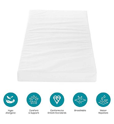 Tutti Bambini Eco Fibre Deluxe Cot Bed Mattress (70 x 140 cm)