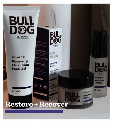 Bulldog Skincare End of Day Cleansing Face Gel For Men, Men's Face Cleanser, 125ml (15)