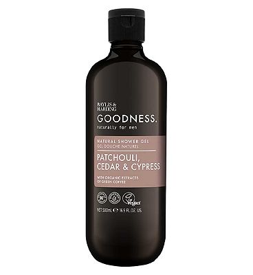 Baylis & Harding Goodness Patchouli Cedar & Cypress Natural Shower Gel 500ml