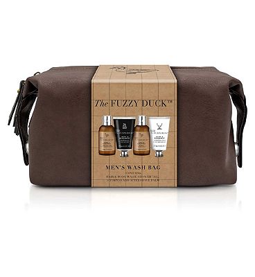 Baylis & Harding The Fuzzy Duck Bergamot Hemp & Sandalwood Men's Luxury Wash Bag Gift Set