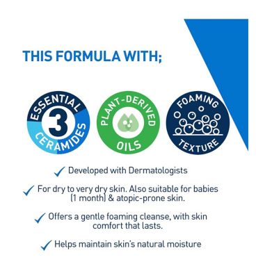 CeraVe Hydrating Foaming Oil Cleanser for Dry Skin 473ml (6)