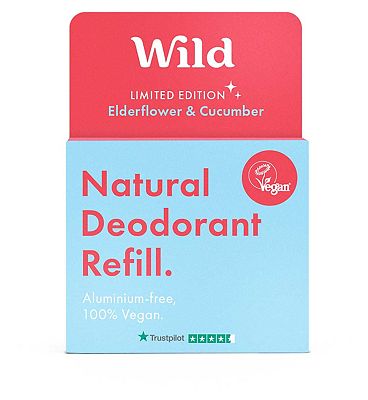 Wild Limited Edition Refill - Elderflower & Cucumber 40g